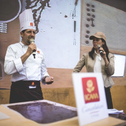 Sul palco centrale del cluster Cacao e cioccolato