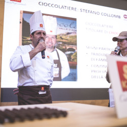 Sul palco centrale del cluster Cacao e cioccolato