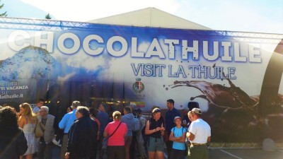 CHOCOLAThuile 2016 _Prima del taglio del nastro