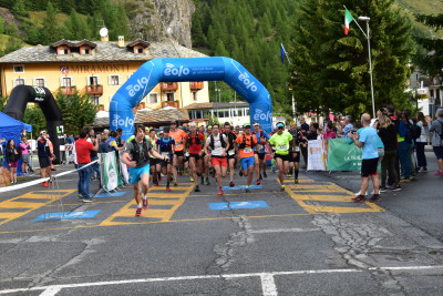 partenza la thuile trail 25 km
